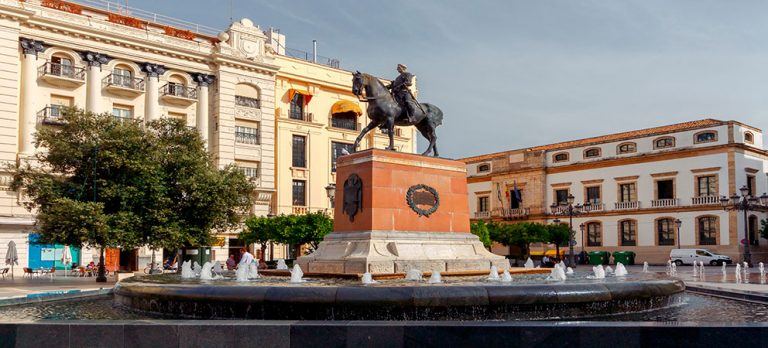 La Plaza de las Tendillas es considerada el centro de Córdoba