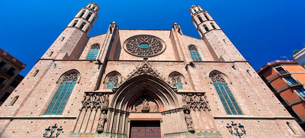 Basilica of Santa María del Mar, Catalan Gothic construction