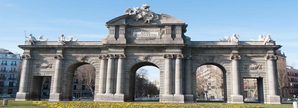 La Puerta de Alcalá en Madrid