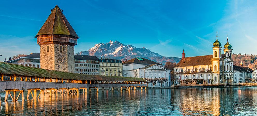Kapellbr cke Famous Medieval Chapel Bridge In Lucerne Kapellbr cke Famous Medieval Chapel Bridge In Lucerne